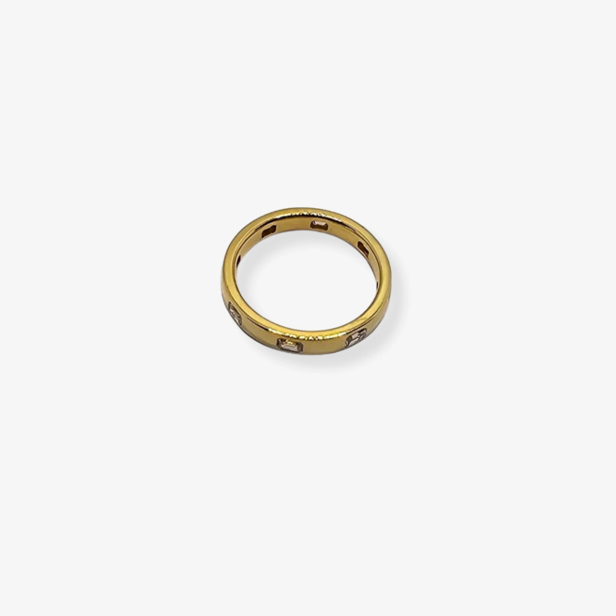 4mm Diamond Wedding Band