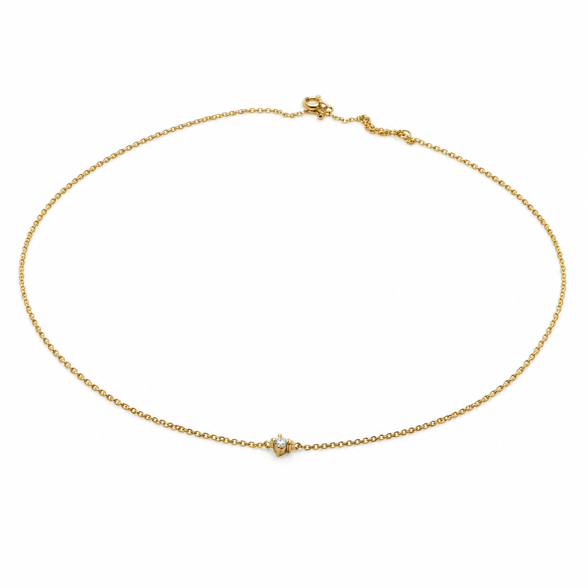Gold Diamond Necklace