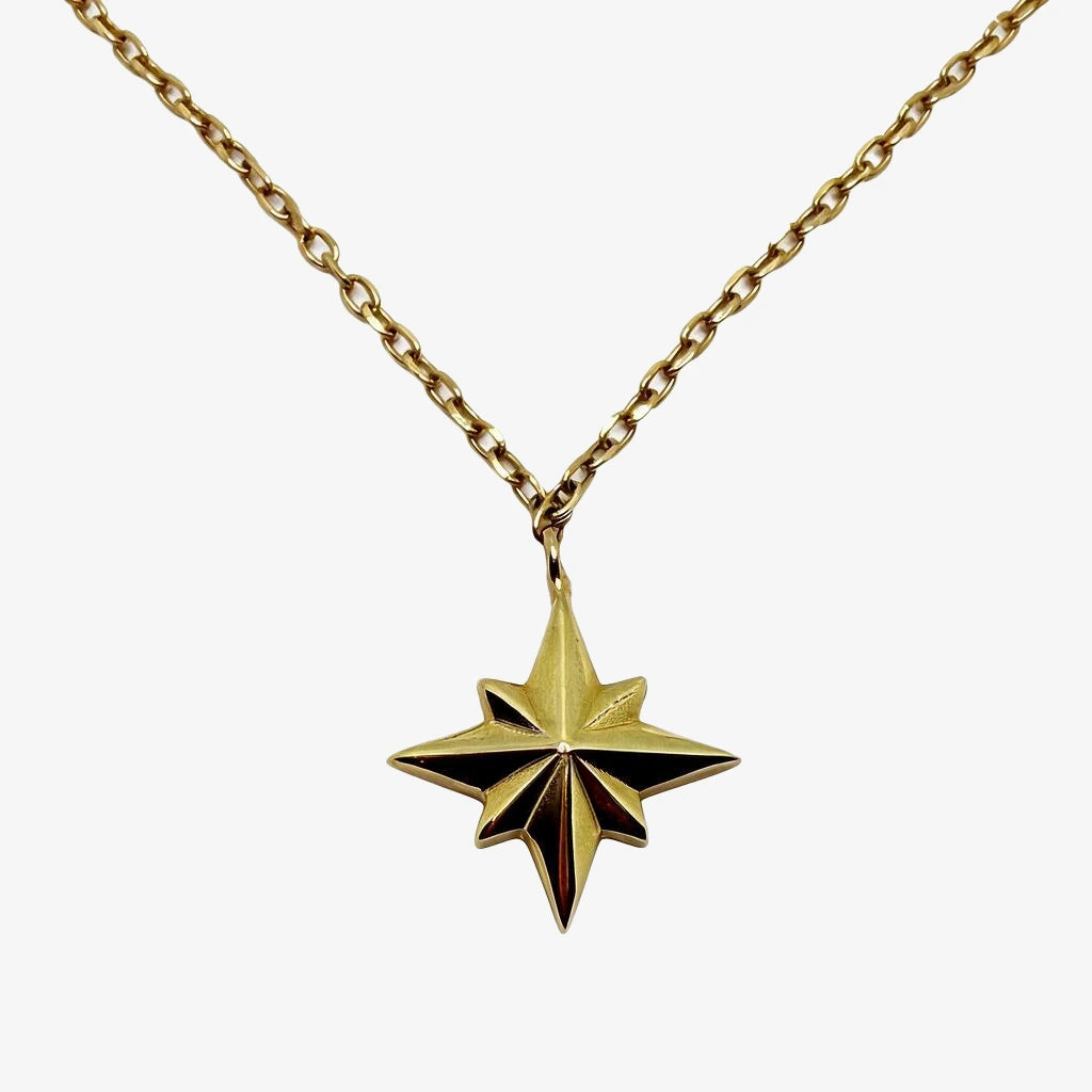 Gold Star Necklace