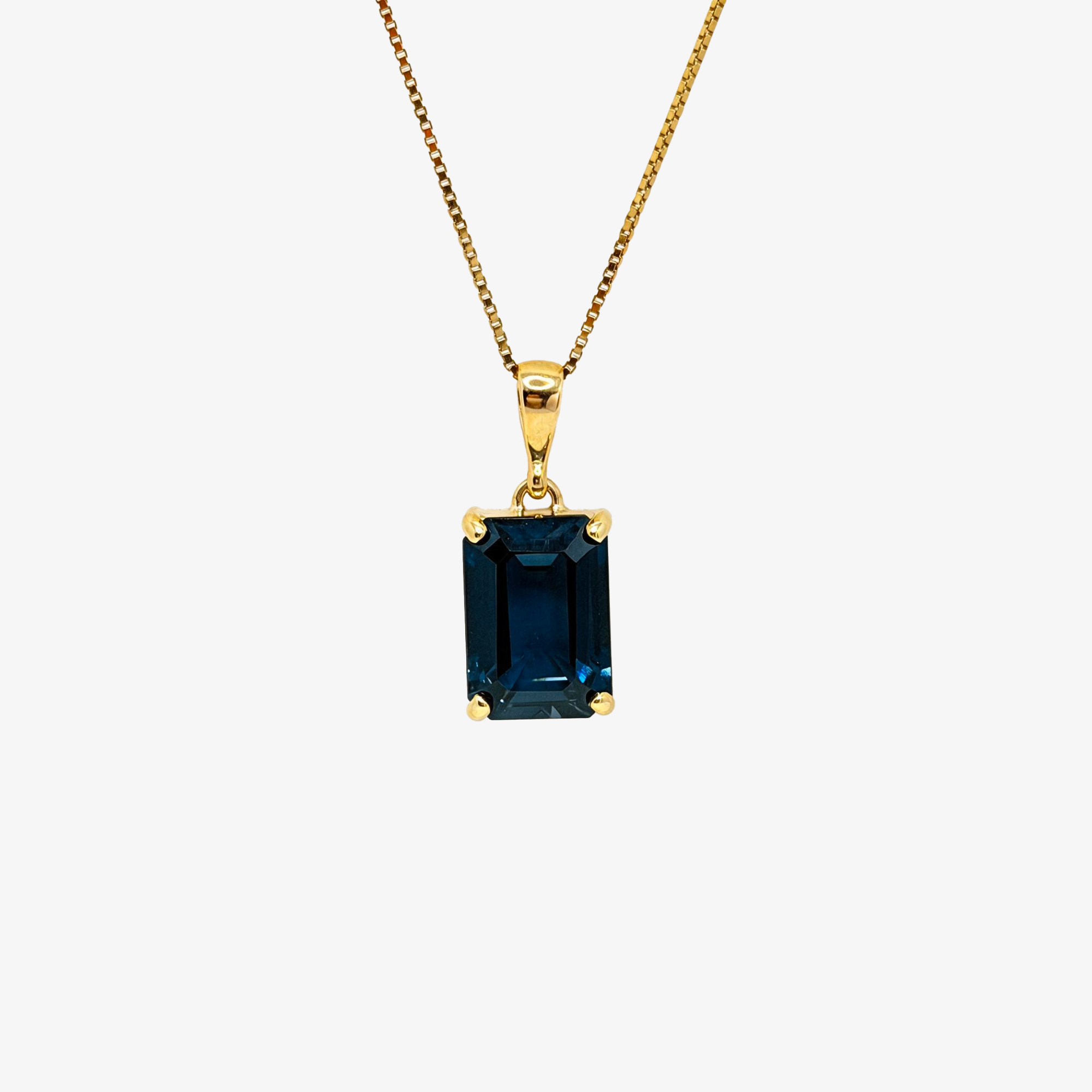 London Blue Topaz Neklace