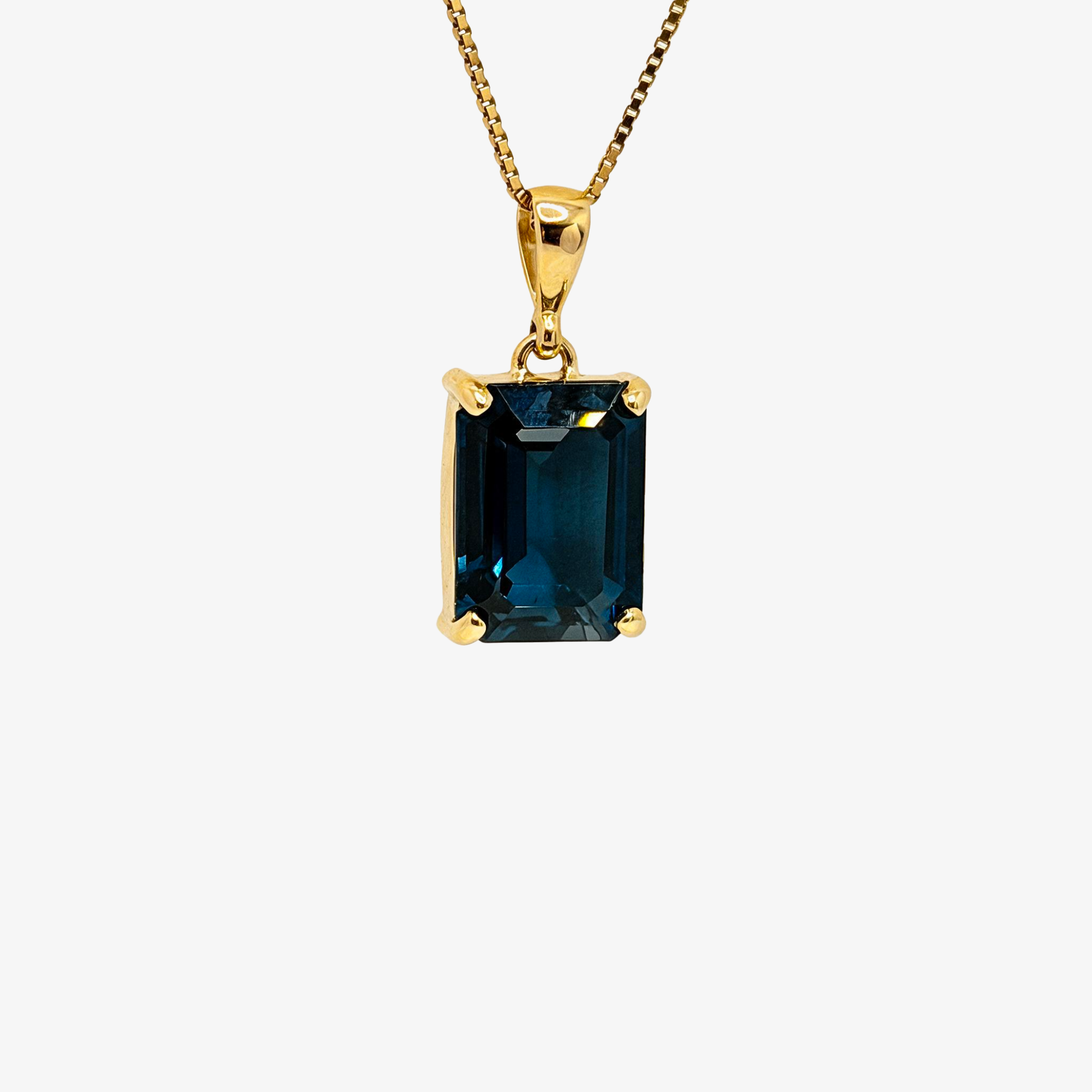 London Blue Topaz Neklace