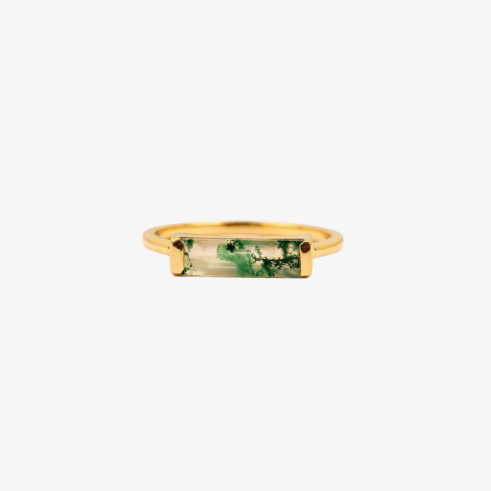 Moss Agate Ring (Moss Agate)
