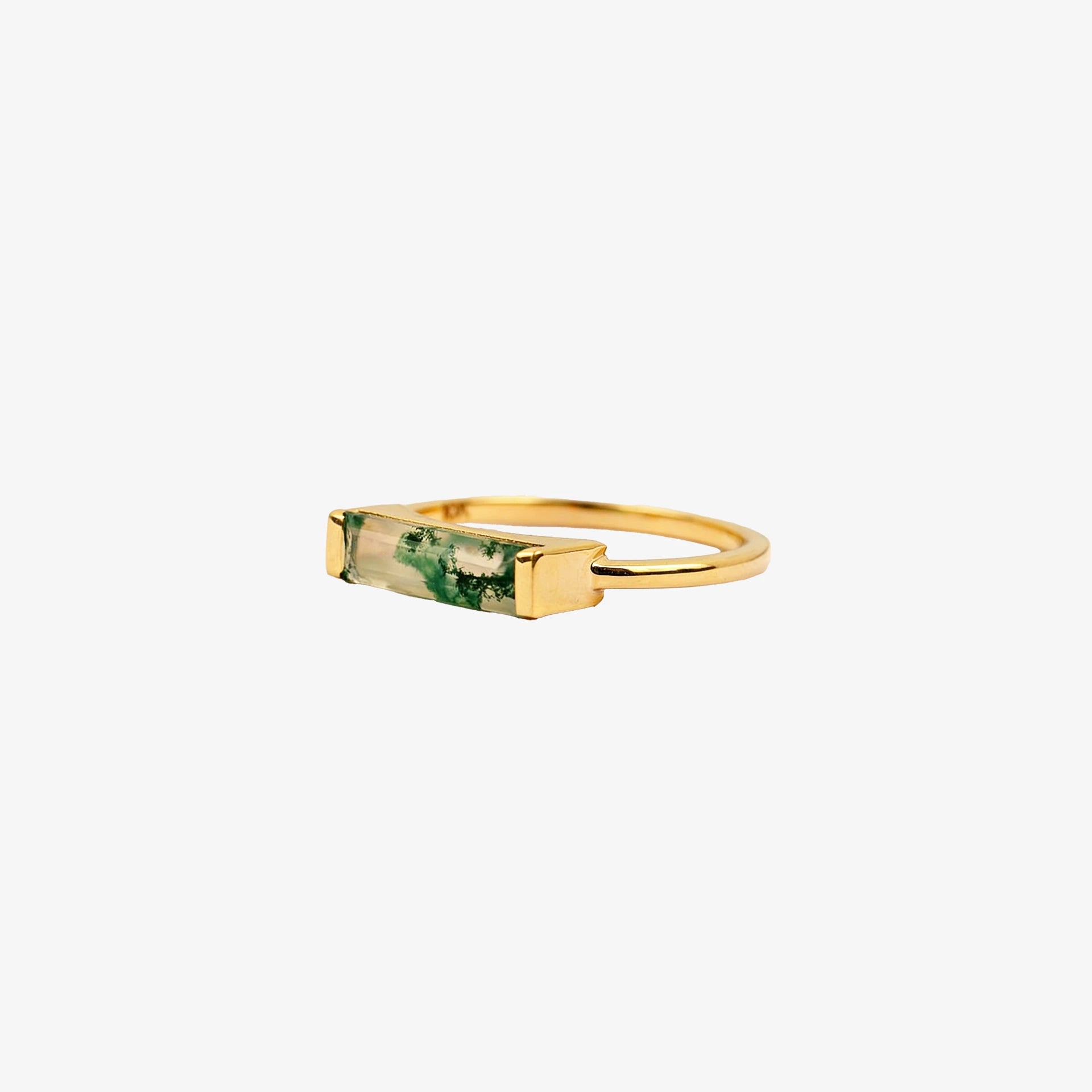 Moss Agate Ring (Moss Agate)
