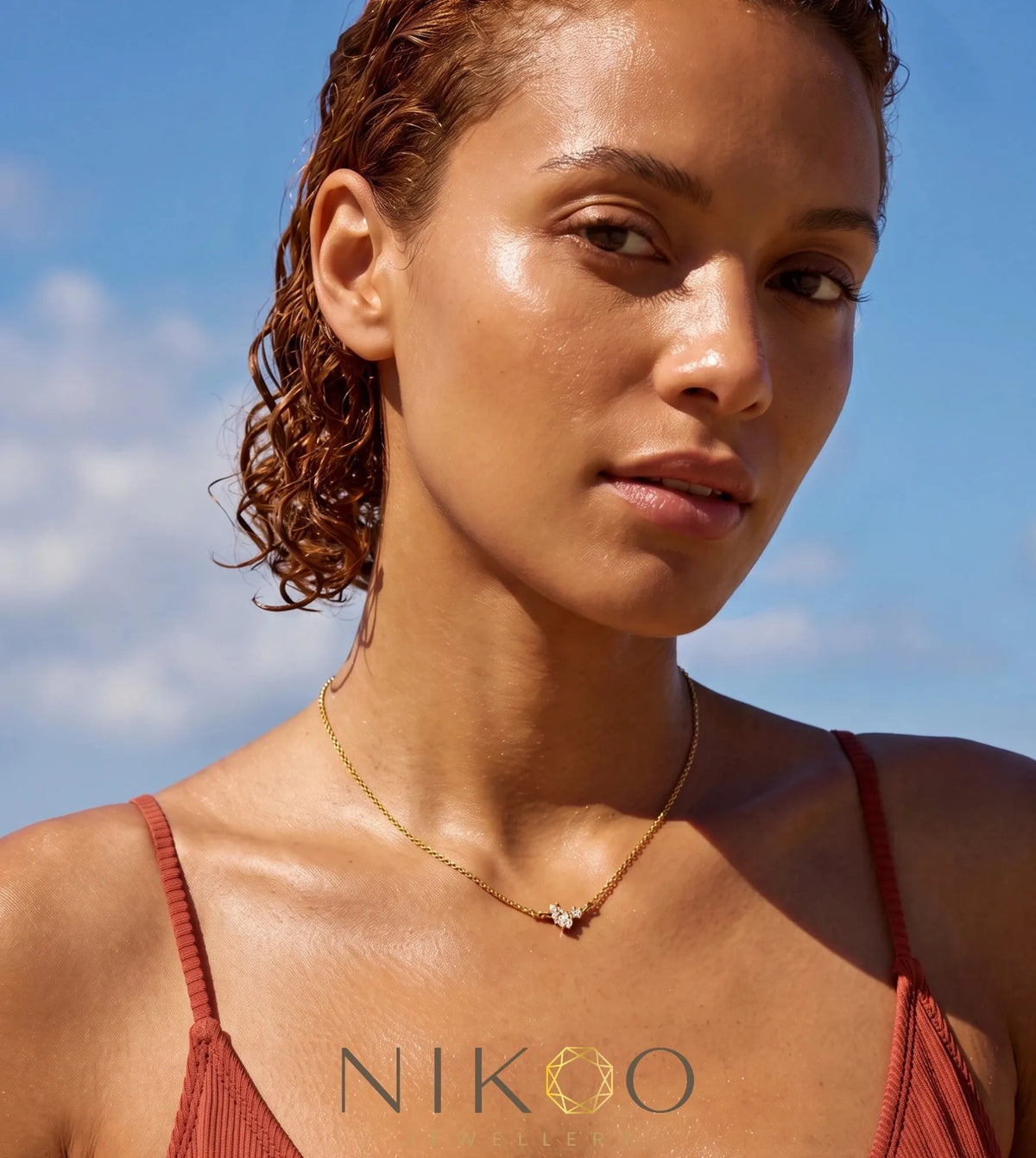 Gold Diamond Necklace