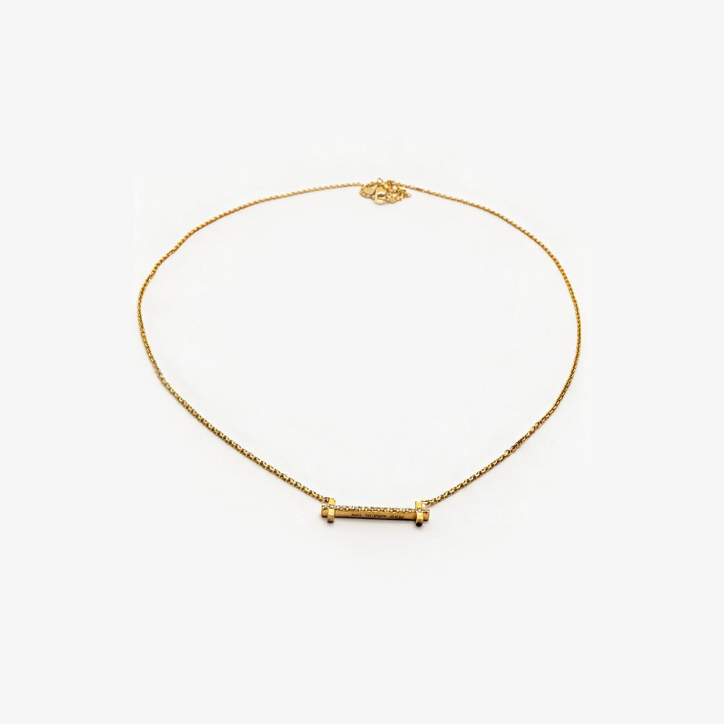 Lab Diamond Line Necklace