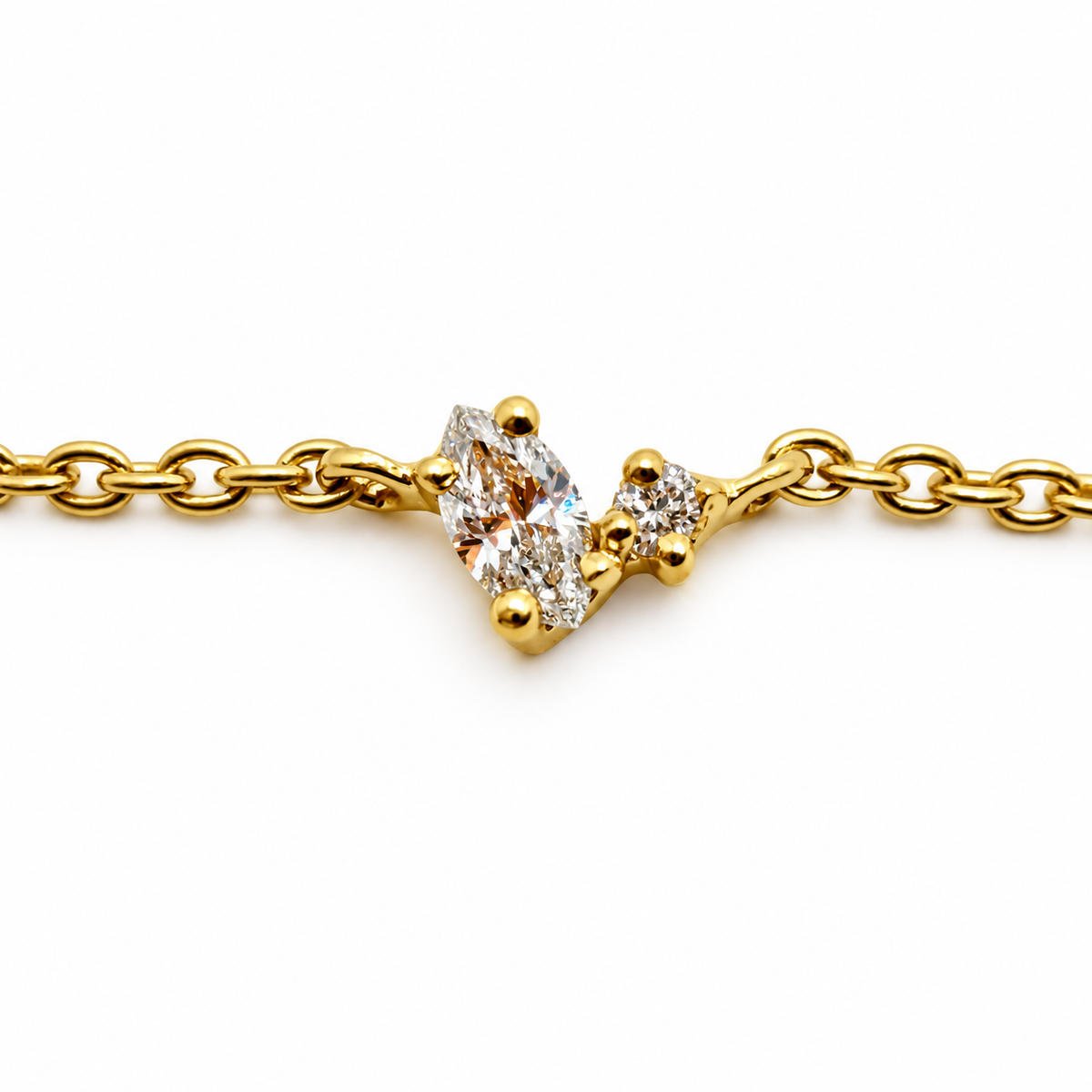 Gold Diamond Necklace