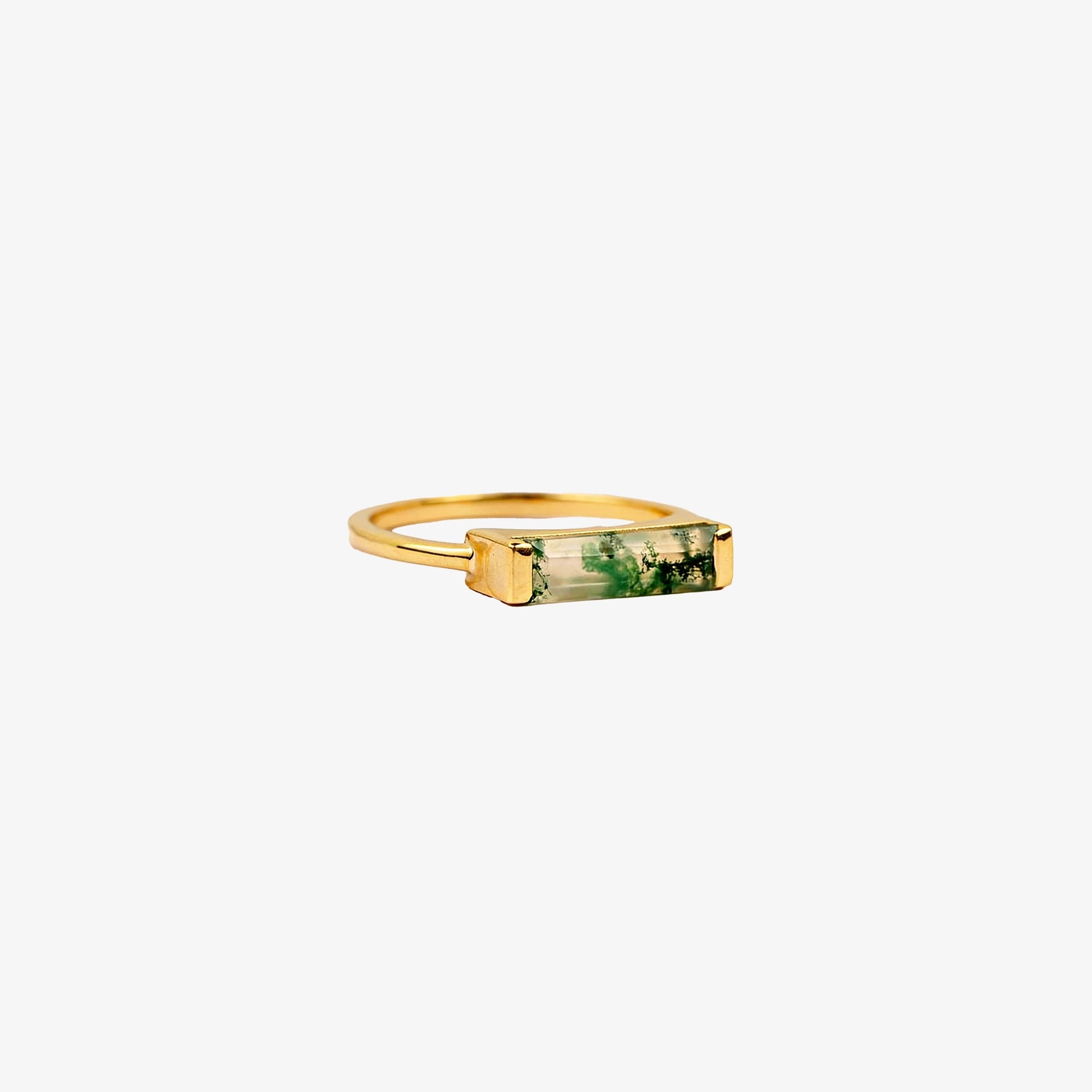 Moss Agate Ring (Moss Agate)