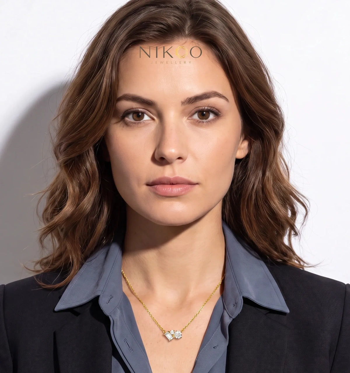 Three Shapes Lab Diamond Necklace
