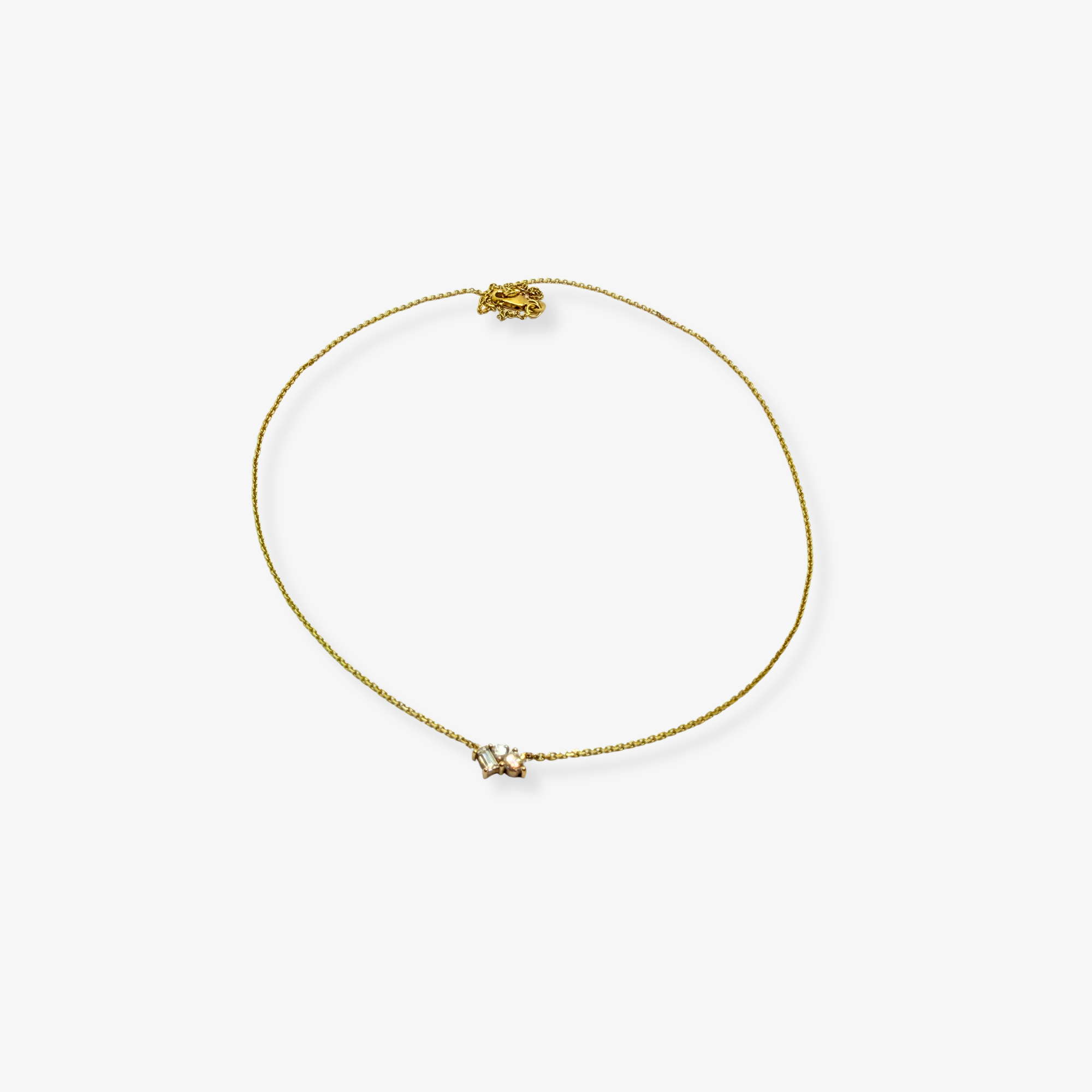 Three Shapes Lab Diamond Necklace